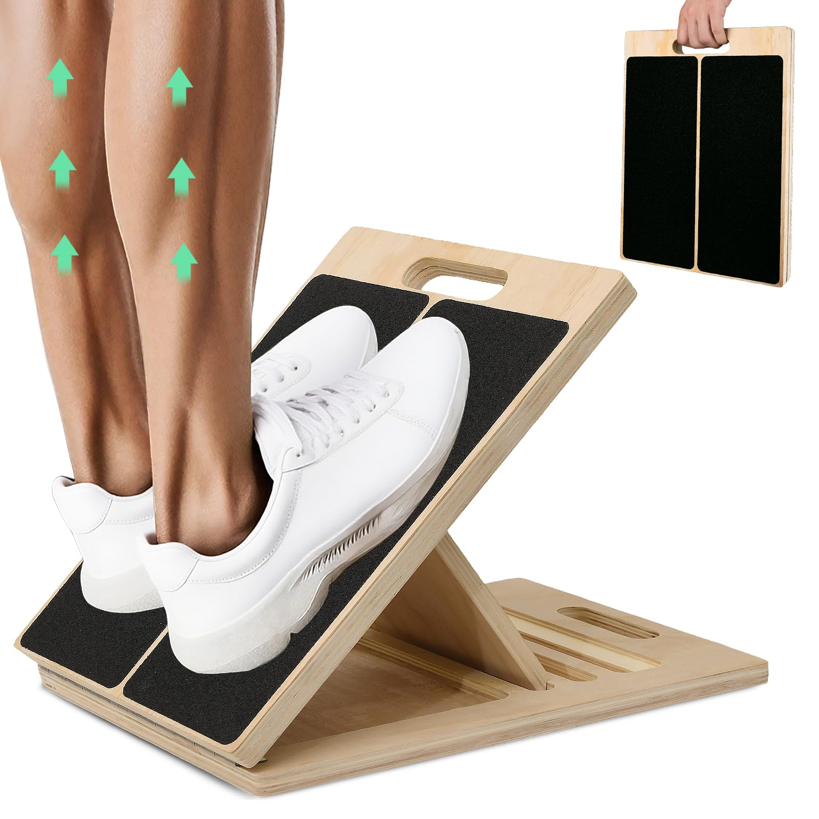 Balance Board Wobble - 2 in 1 Wooden Balance Board