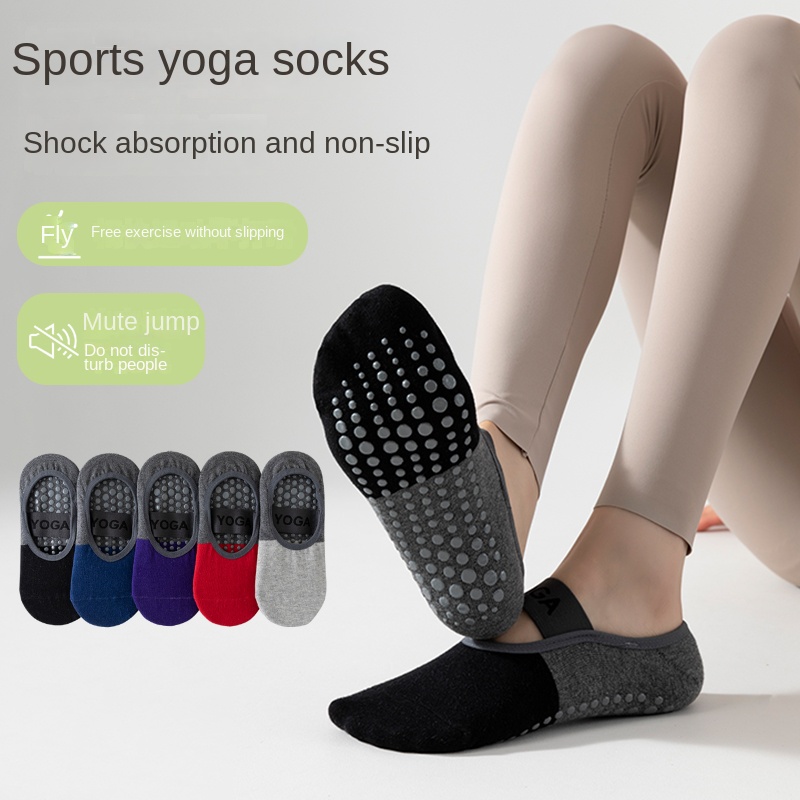 Pilates Is Yoga - 5 pairs Cross-Border Professional Yoga Socks,