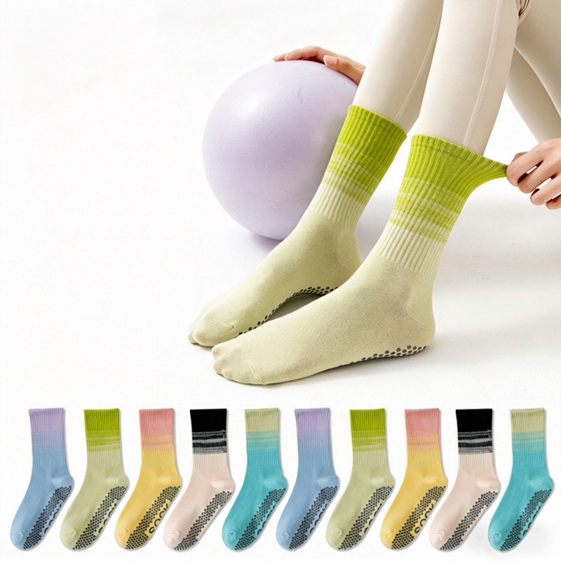 Pilates Is Yoga - Dreamlikelin 1 Pair Women's Mid-Calf Yoga