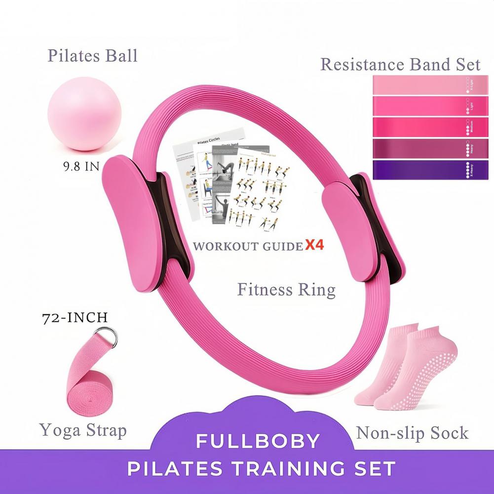 Pilates Yoga Kit - 9Pcs/Set Yoga Fitness Kit with Pilates