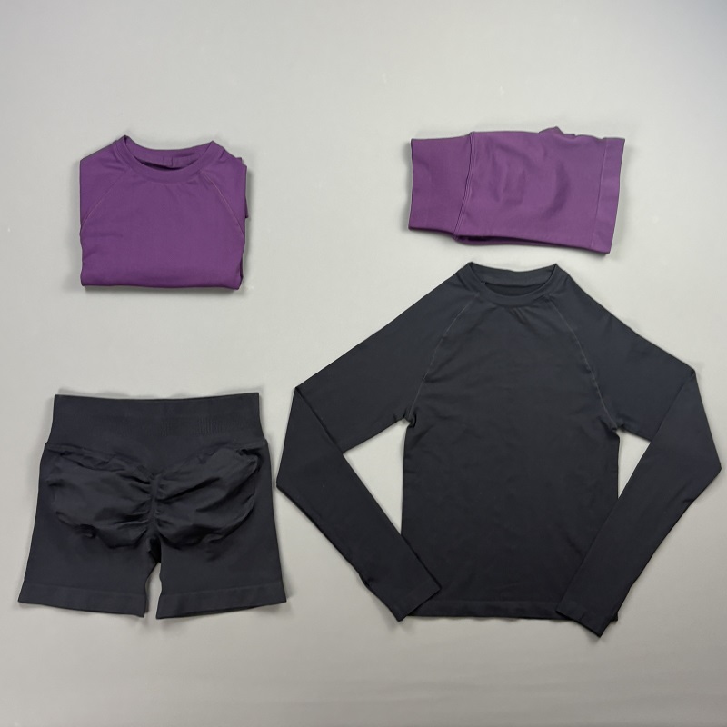Pilates Yoga Kit - 2 Piece Gym Set Women Raglan