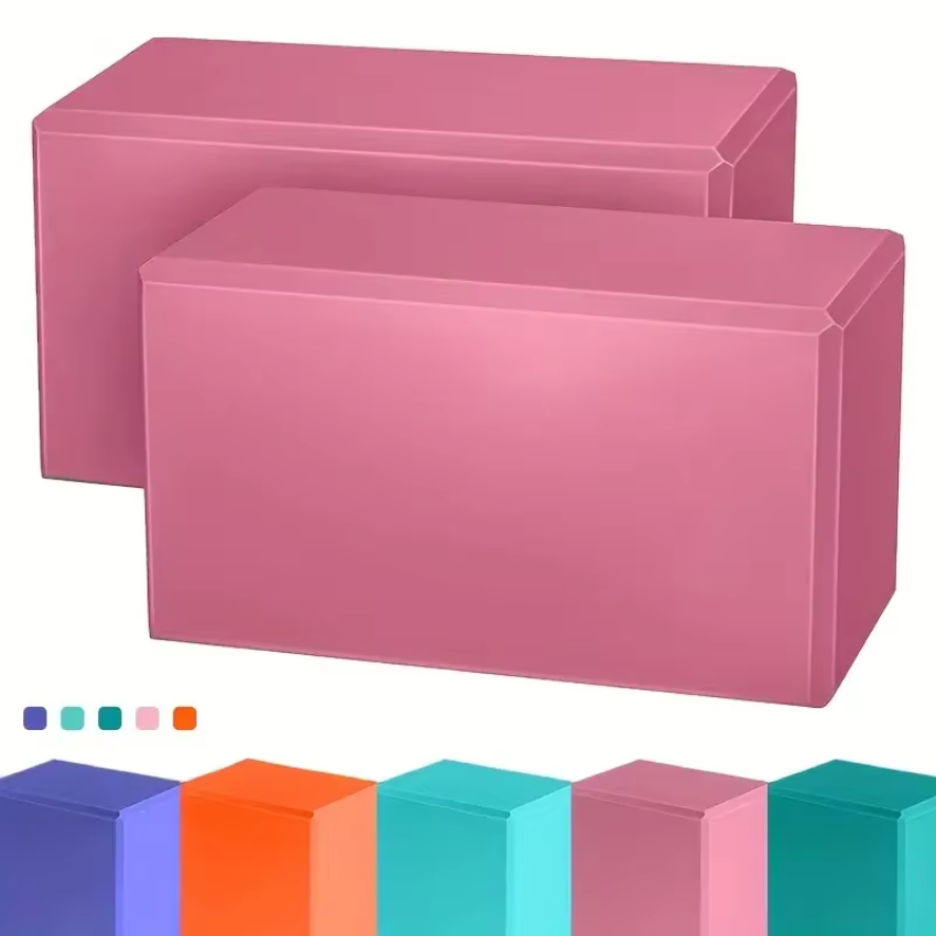 Pilates Yoga Block Exercises - Yoga Blocks Gym Foam Brick Pilates