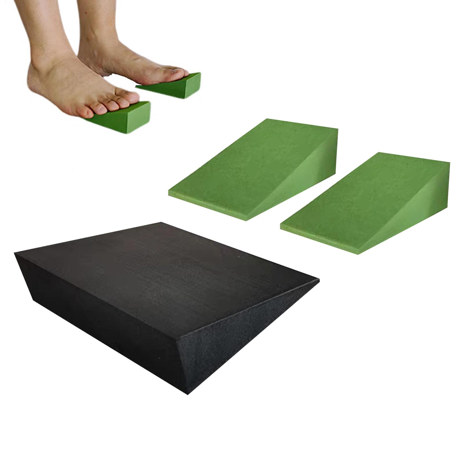 Pilates Yoga Block Exercises - 3Pcs Yoga Wedge Blocks EVA Foam