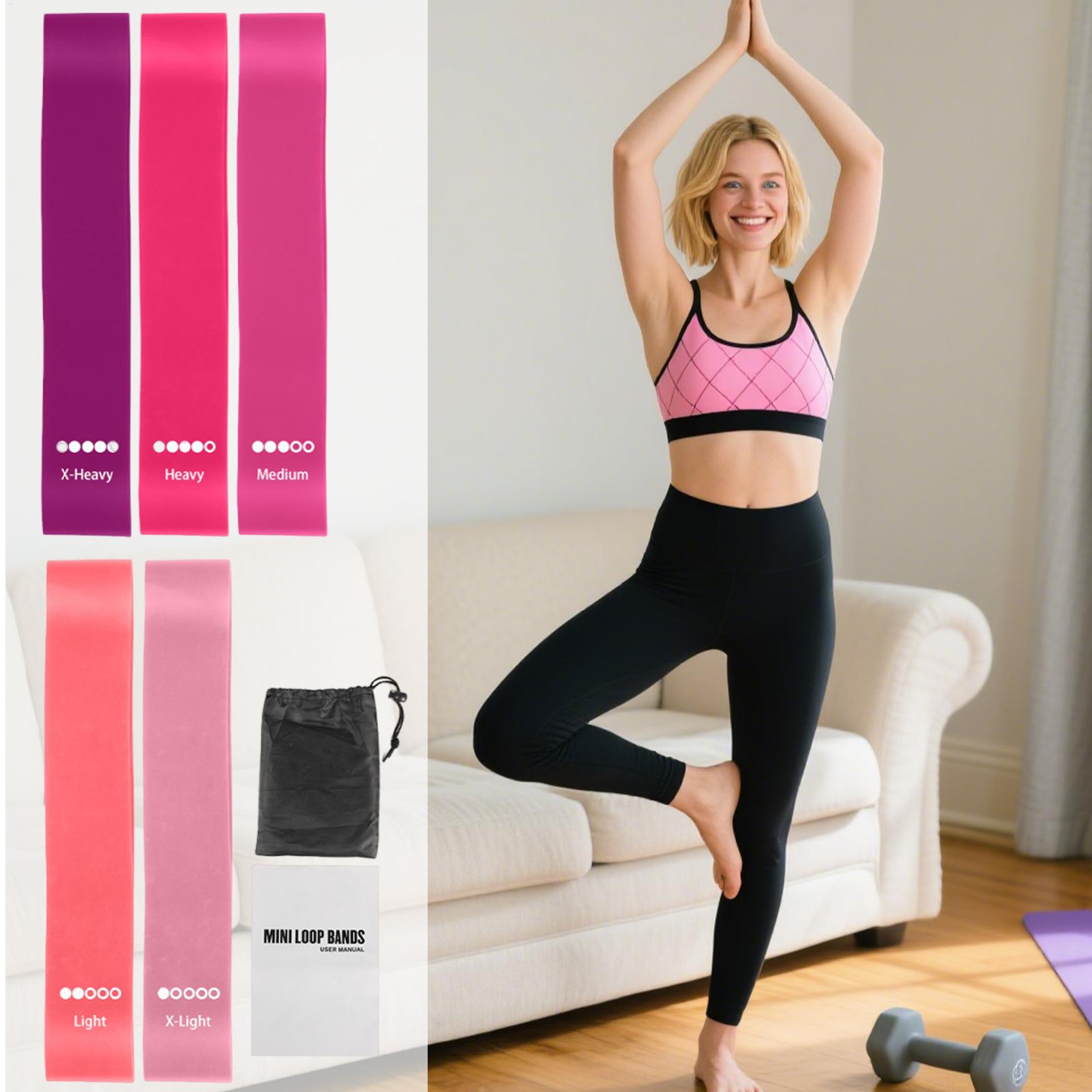 Pilates And Yoga Difference - Yoga Sport Exercise Elastic Fitness Bands