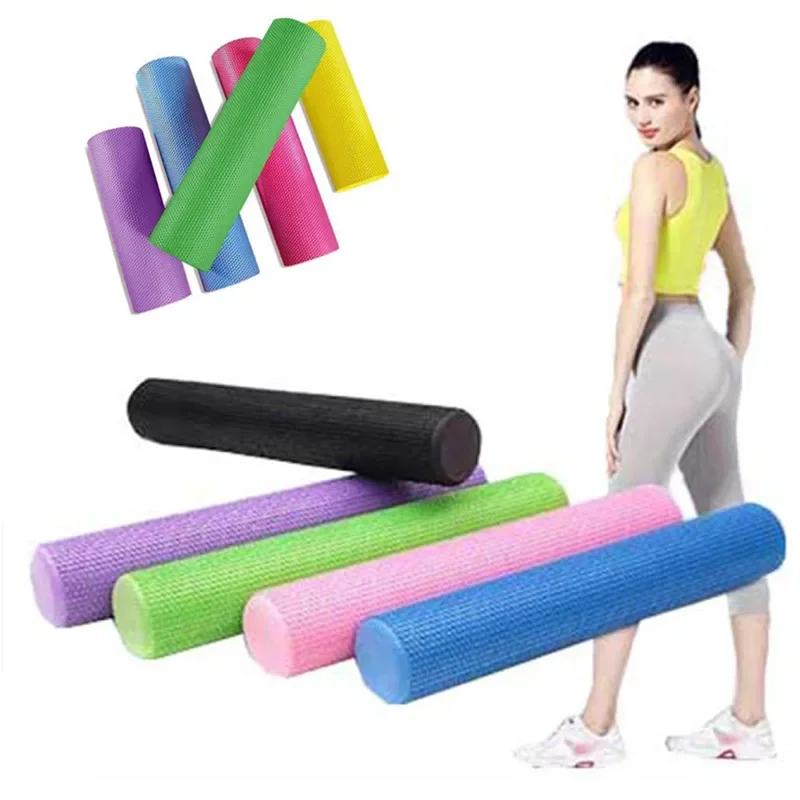Pilates Yoga Block Exercises - 1x 30/45CM EVA Massage Roller Yoga