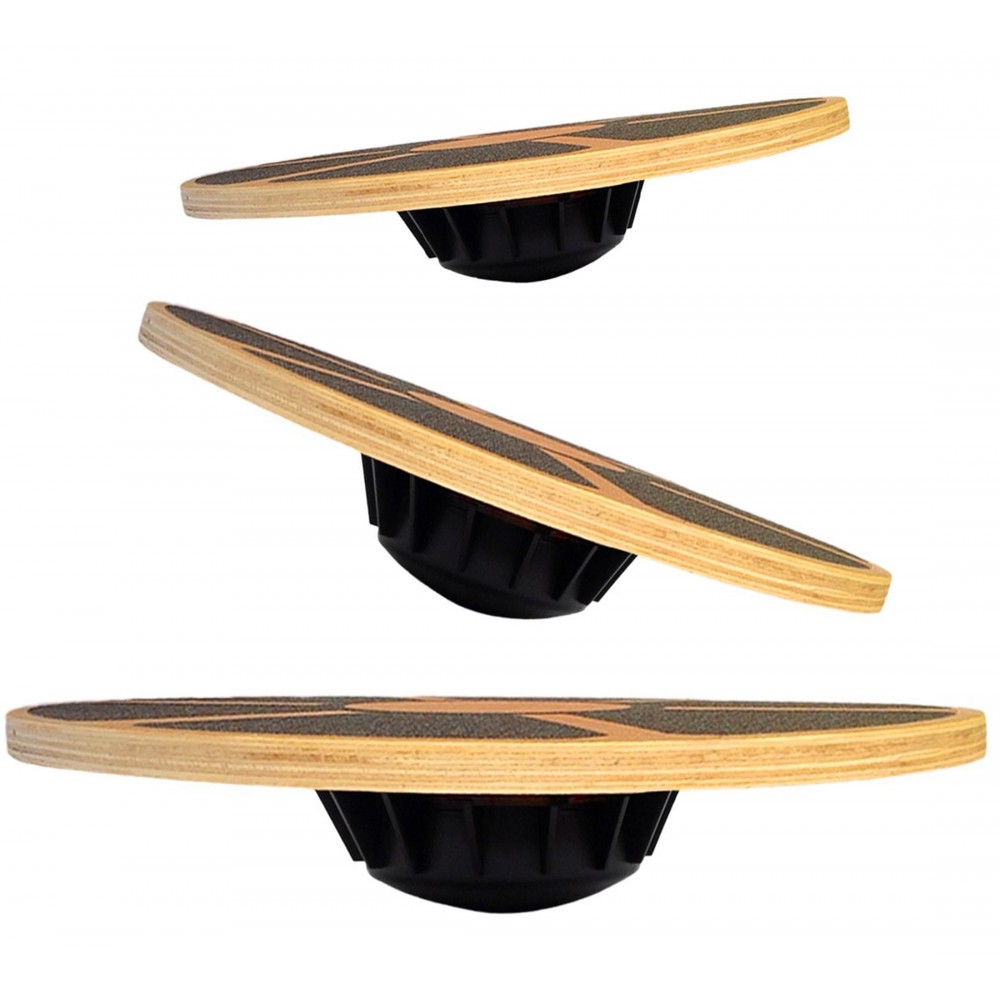 Balance Board Wobble - Non-Slip Wooden Wobble Balance Board 40cm