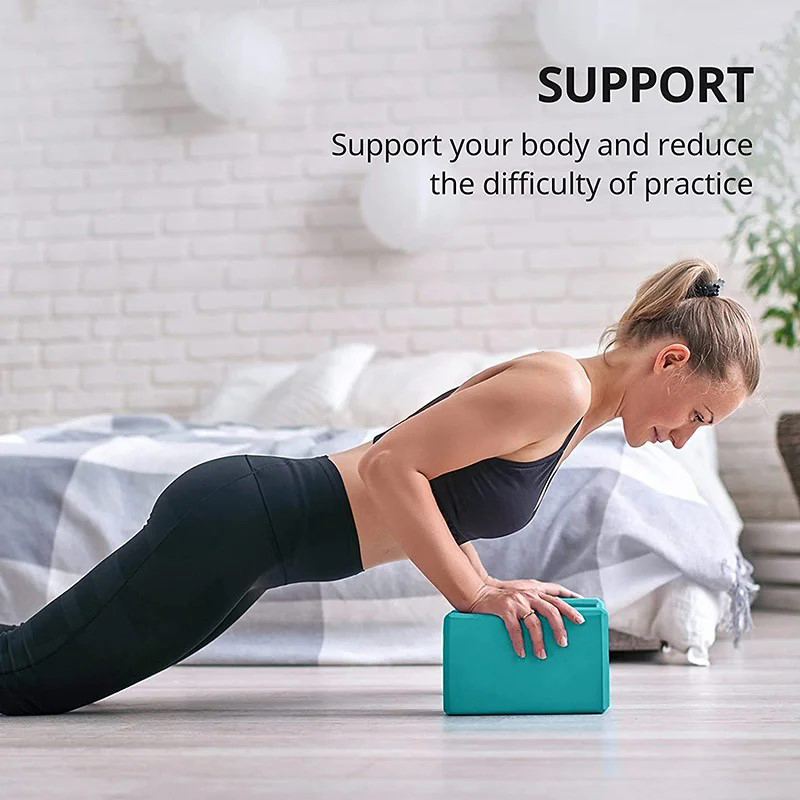 Yoga Blocks Gym Foam Brick Pil - Pilates Yoga Block Exercises ulasan dan harga