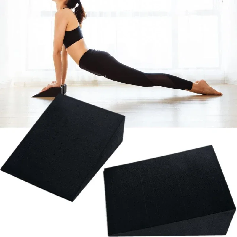 1/2Pcs Yoga Wedge Blocks EVA F - Pilates Yoga Block Exercises ulasan dan harga