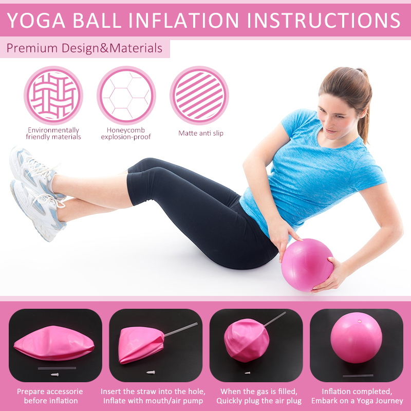 Pilates Ball Resistance Bands  - Pilates Yoga Kit ulasan dan harga