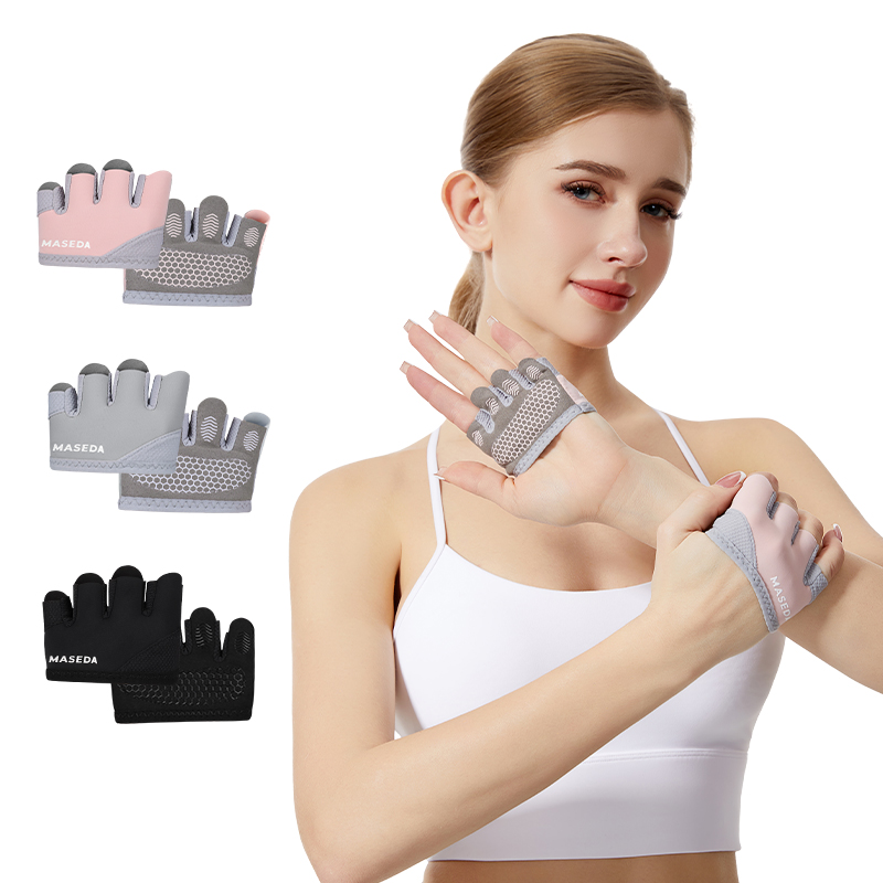 Pair of Fitness Fingerless Glo - Pilates Is Yoga ulasan dan harga