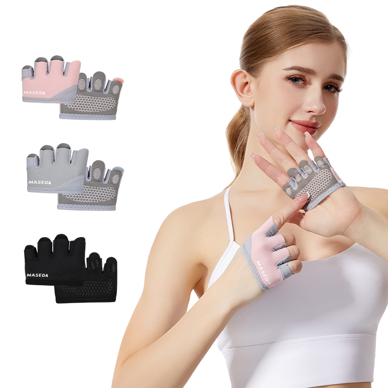 Pair of Fitness Fingerless Glo - Pilates Is Yoga ulasan dan harga