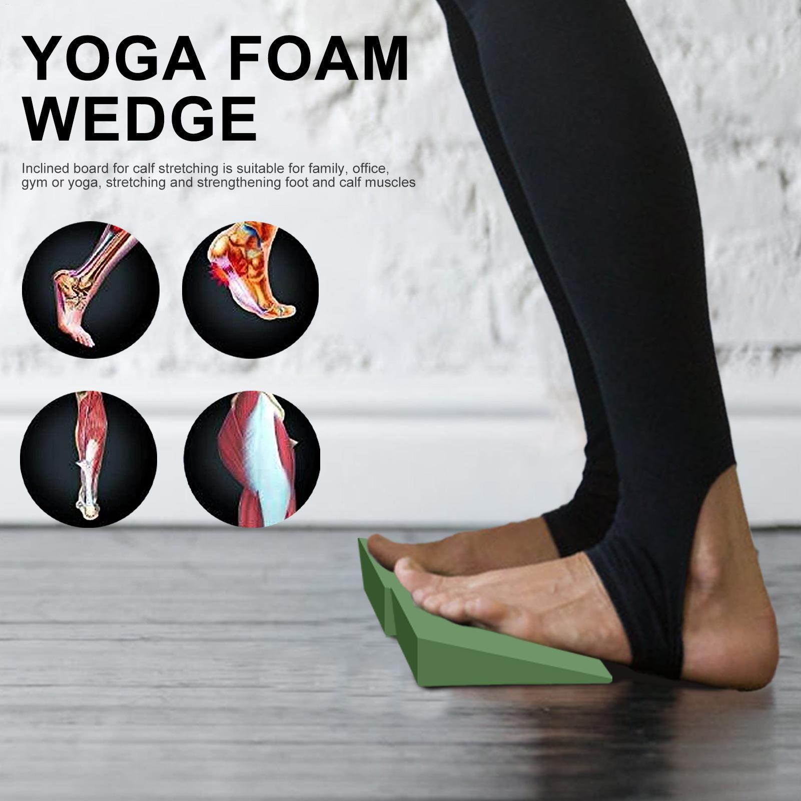 Yoga Wedge Blocks EVA Foam Yog - Pilates Yoga Block Exercises ulasan dan harga