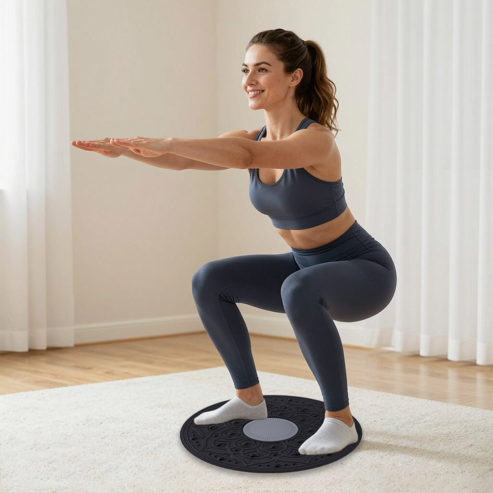 Foot Massage Yoga Balance Boar - Balance Board Wobble ulasan dan harga