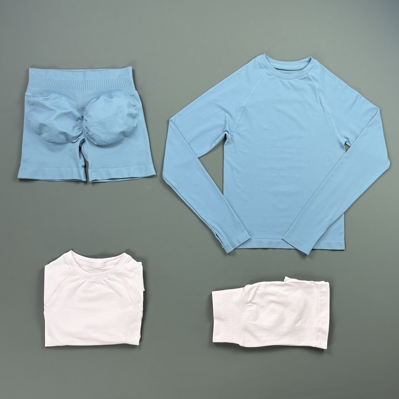 2 Piece Gym Set Women Raglan L - Pilates Yoga Kit ulasan dan harga