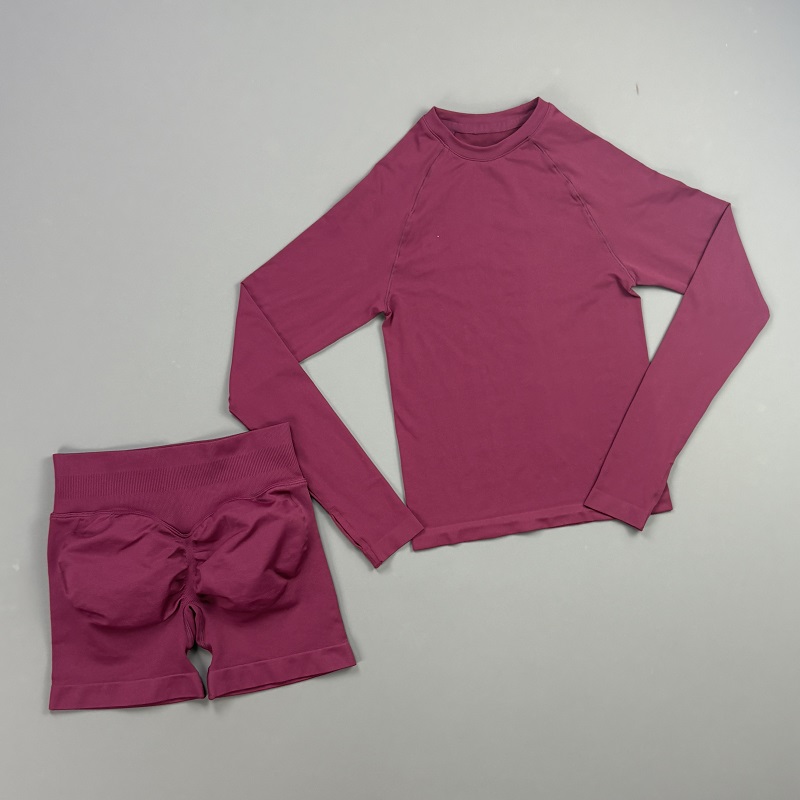 2 Piece Gym Set Women Raglan L - Pilates Yoga Kit ulasan dan harga