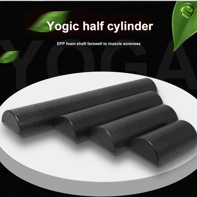 New Half Round Epp Foam Roller - Pilates Yoga Block Exercises ulasan dan harga
