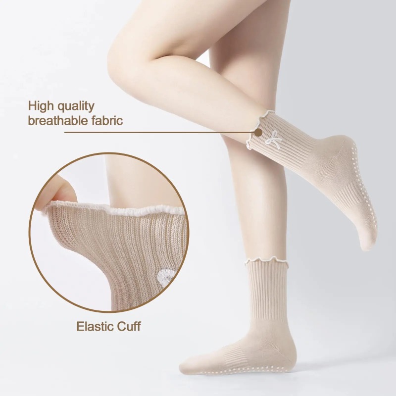 Professional Yoga Socks, Cotto - Pilates Is Yoga ulasan dan harga