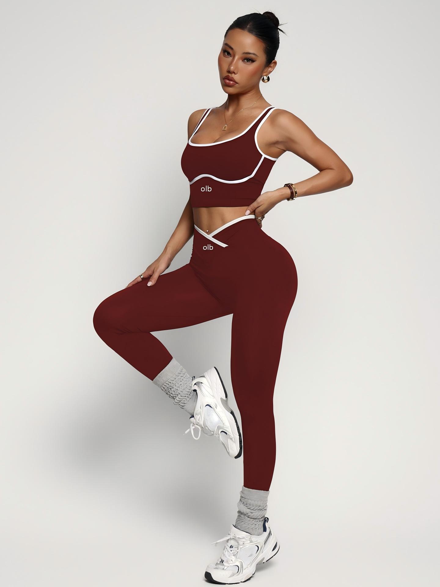2-piece new sports bra vest pa - Yoga Strap Cotton ulasan dan harga