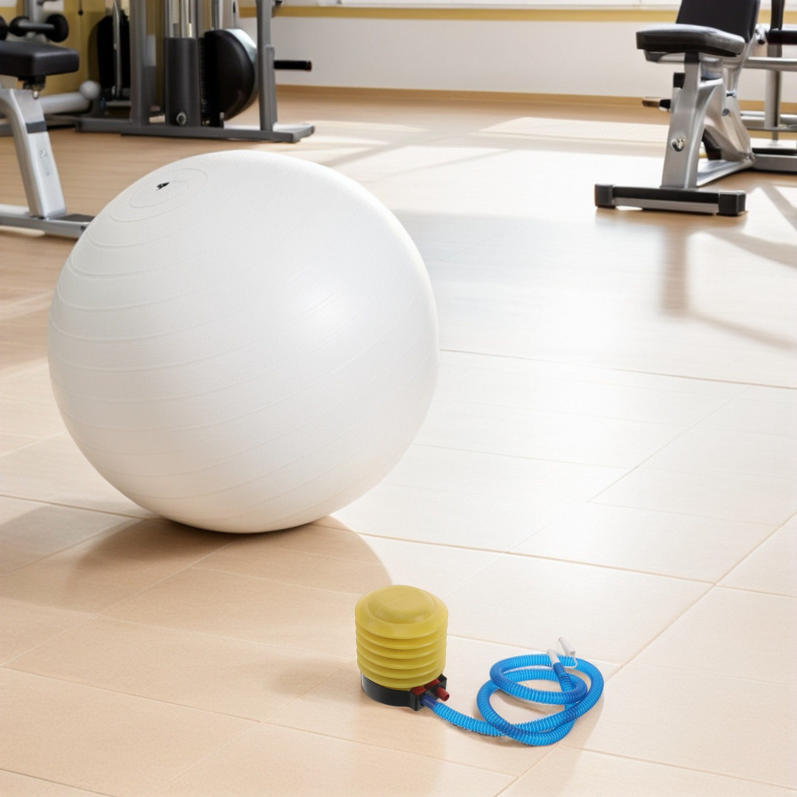 1Set Yoga Ball Pump Manual Foo - Pilates Is Yoga ulasan dan harga