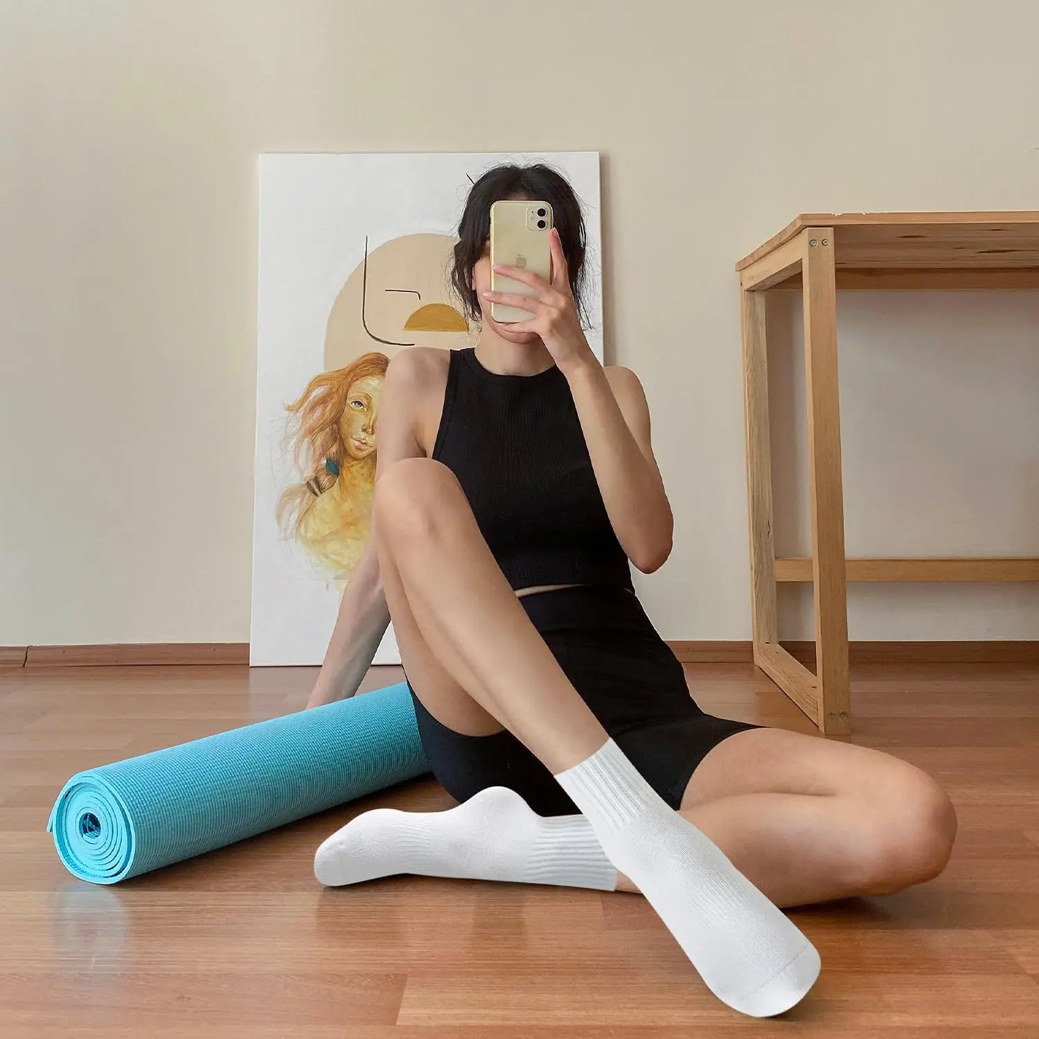 4 pairs of women's yoga socks, - Pilates Is Yoga ulasan dan harga