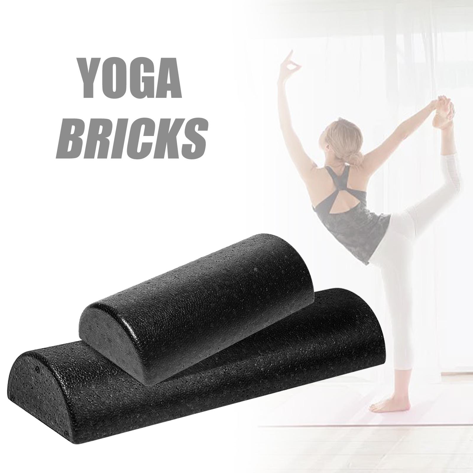 Half Round Yoga Column Roller  - Pilates Yoga Block Exercises ulasan dan harga