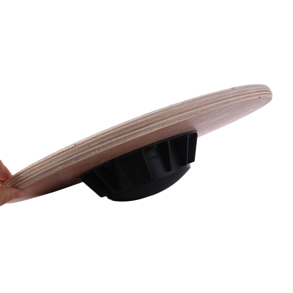 Wooden Round Balance Training  - Balance Board Wobble ulasan dan harga