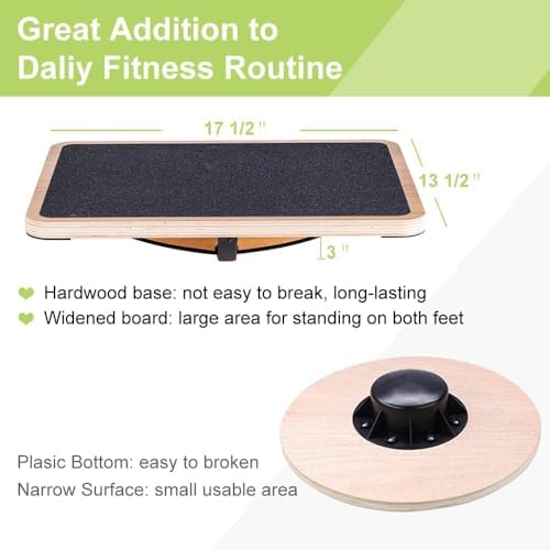 Professional Wooden Balance Bo - Balance Board Wobble ulasan dan harga