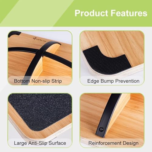 Professional Wooden Balance Bo - Balance Board Wobble ulasan dan harga