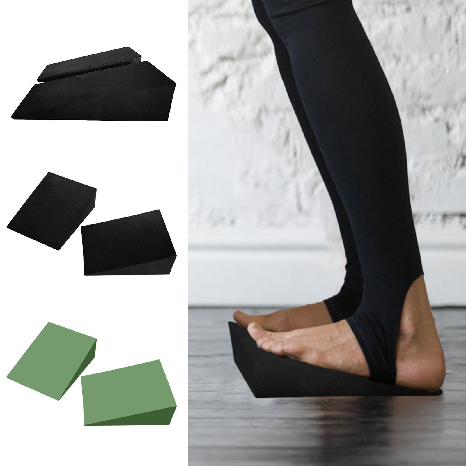 1Pairs Yoga Wedge Blocks EVA F - Pilates Yoga Block Exercises ulasan dan harga