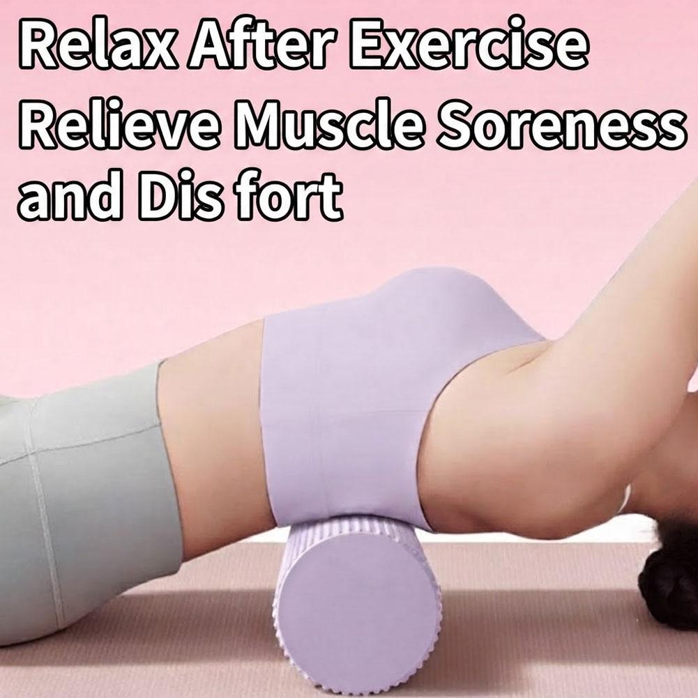 Yoga Foam Roller EVA High Dens - Pilates Yoga Reformer ulasan dan harga