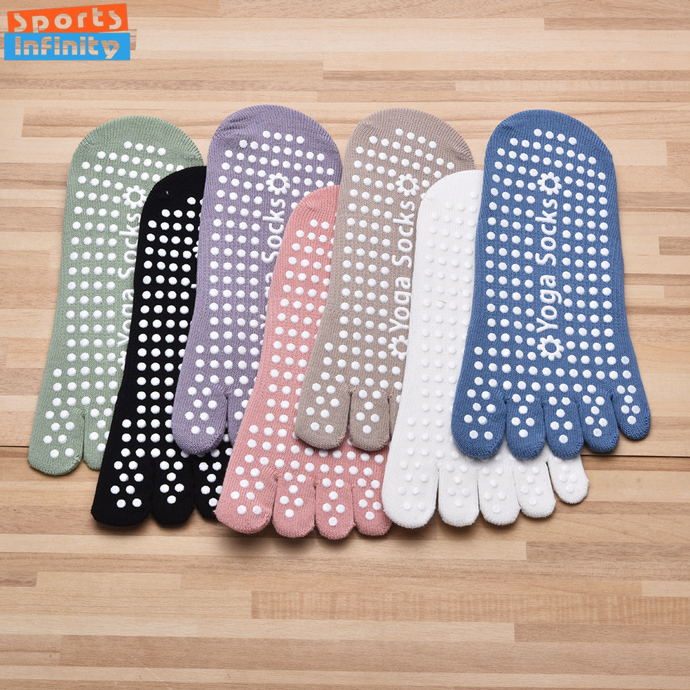 Women's Strap Five Finger Anti - Yoga Strap Cotton ulasan dan harga