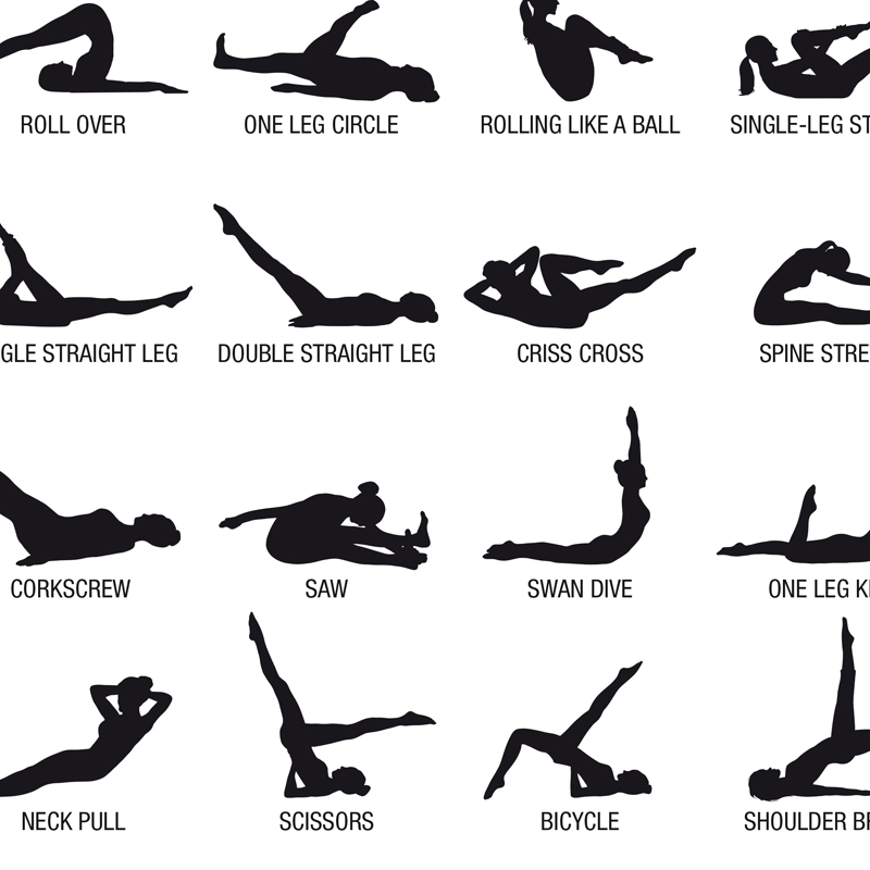 Frameless Pilates Workout Char - Pilates Is Yoga ulasan dan harga
