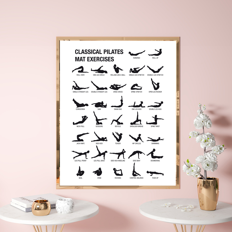 Frameless Pilates Workout Char - Pilates Is Yoga ulasan dan harga