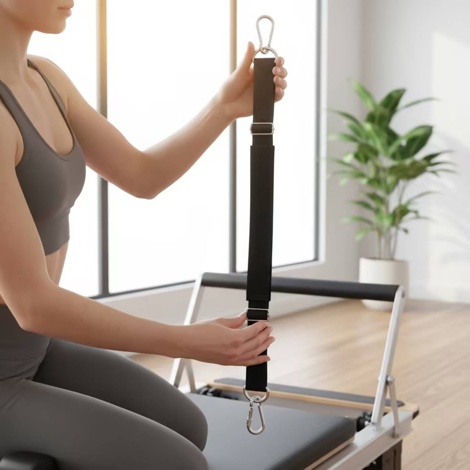 Adjustable Hook Strap Stitched - Pilates & Yoga Unleashed International Academy ulasan dan harga