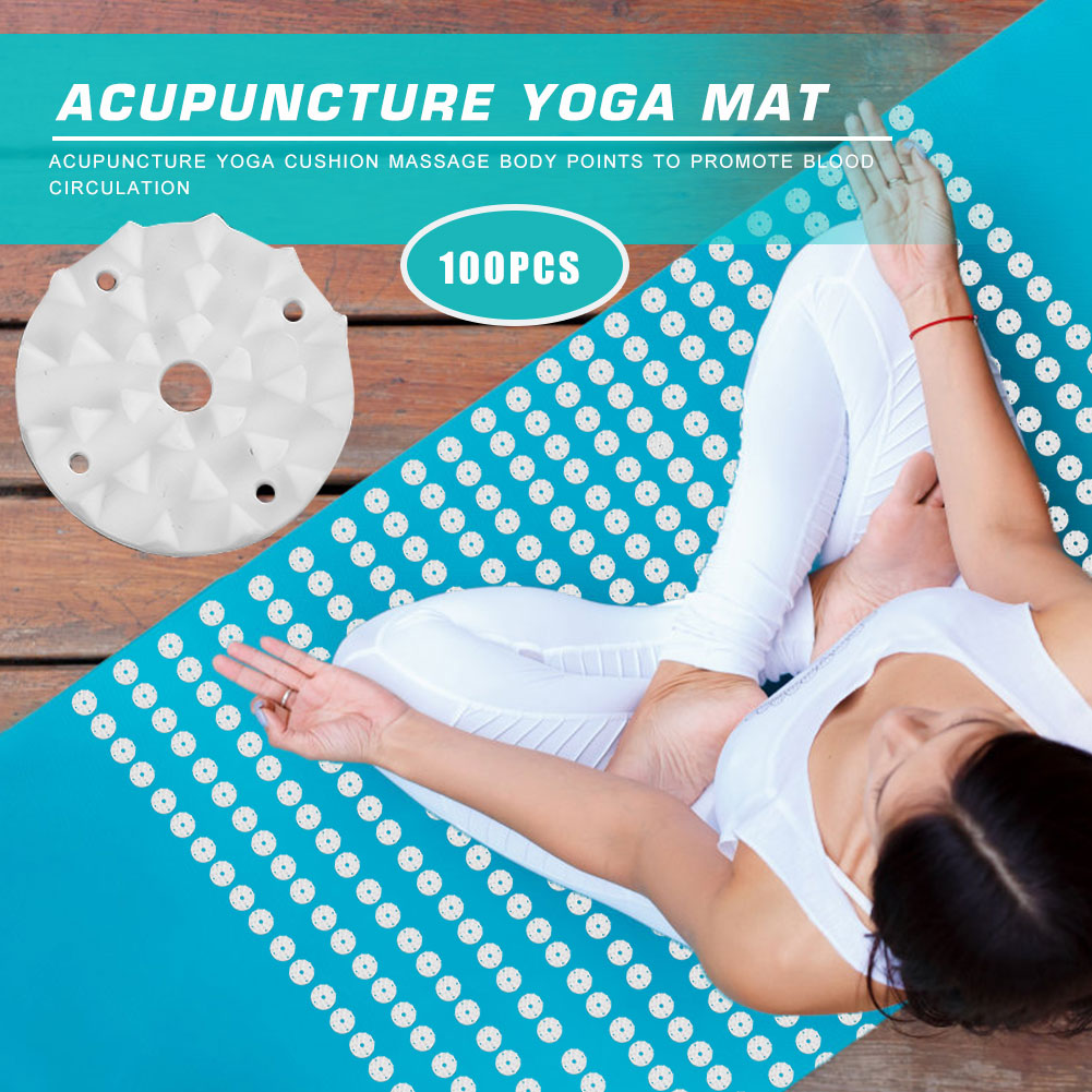 100pcs/set Lotus Acupressure Y - Pilates Yoga Kit ulasan dan harga