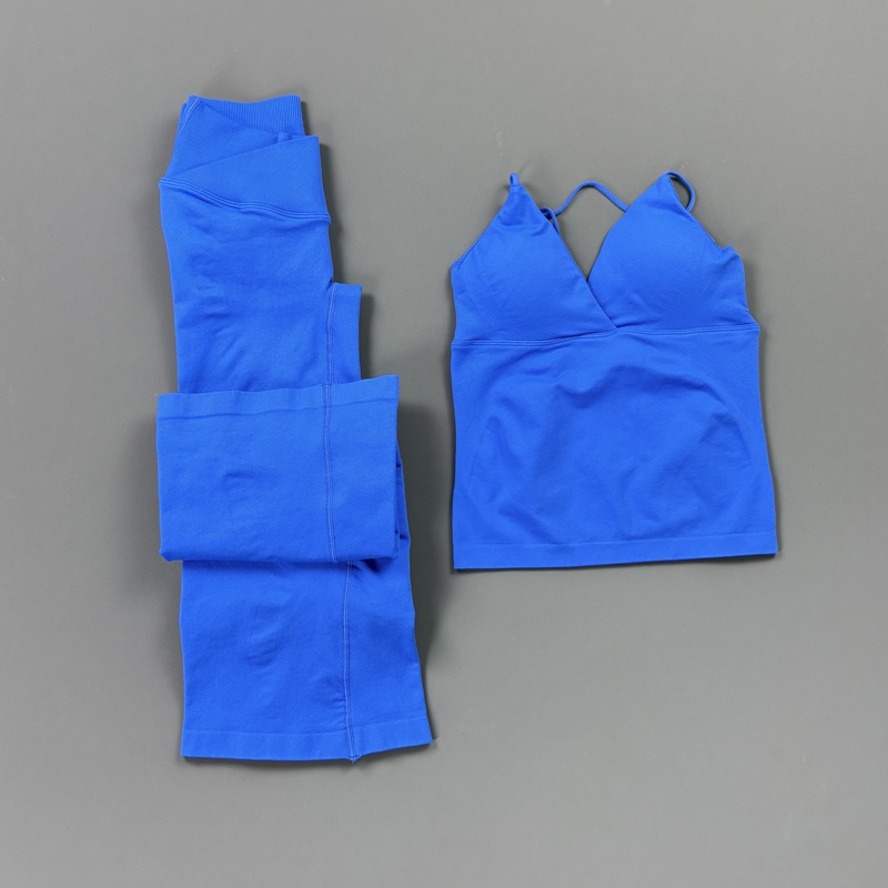 2Pcs Women Seamless Yoga Worko - Pilates Yoga Kit ulasan dan harga