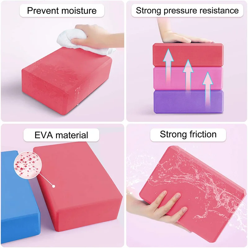 Yoga Building Blocks Cubes Pil - Pilates Yoga Block Exercises ulasan dan harga